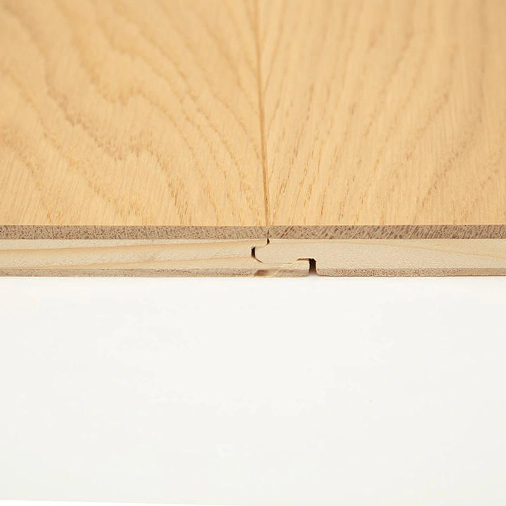 Wide plank wood flooring close-up showing surface detail